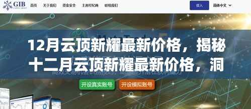 揭秘十二月云顶新耀最新价格及市场行情深度洞察