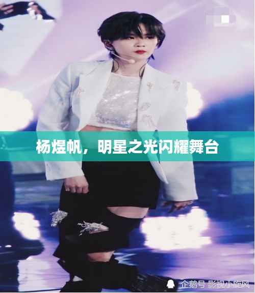 杨煜帆,明星之光闪耀舞台