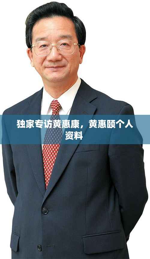 独家专访黄惠康,黄惠颐个人资料