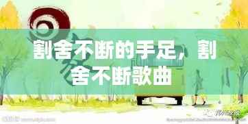 割舍不断的手足,割舍不断歌曲